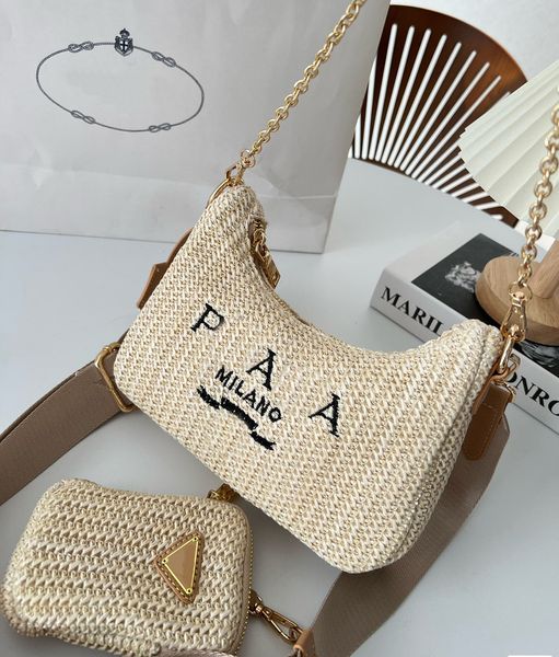 

designer bags woman straw bags nylon shoulder bags hobos handbags underarm bag chain purses designer crossbody baguettes lady small totes