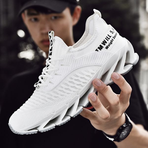 

dress shoes lightweight men's running shoes comfortable breathable mesh sneakers fashion men's casual shoes 230519, Black