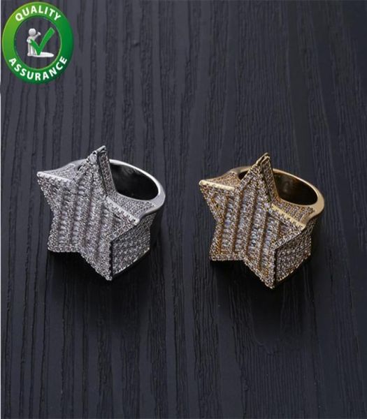 

hip hip designer jewelry men rings engagement wedding rings love diamond ring luxury iced out mens rings bling championship rapper7009399, Silver