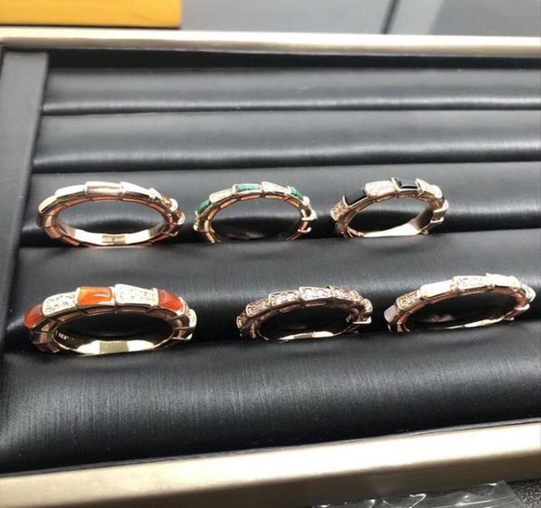 

fashion rings inlaid multi colored trendy stones gold sliver plated titanium steel for women girls accessories gifts jewelry desig4478402, Silver