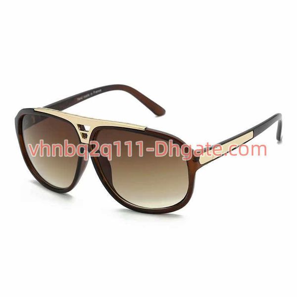 

1pcs fashion round sunglasses eyewear sun glasses designer brand black metal frame dark 50mm glass lenses for mens womens better brown cases, Blue
