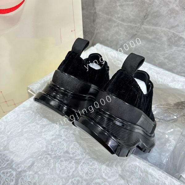 

fashion platform womens quality sneakers camouflage casual shoes checkered studded flats mesh trainers2023, Black