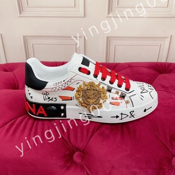 

luxurys casual shoes trainers women flats platform sneakers designer logo white black leather womens lace up mens size 35-45