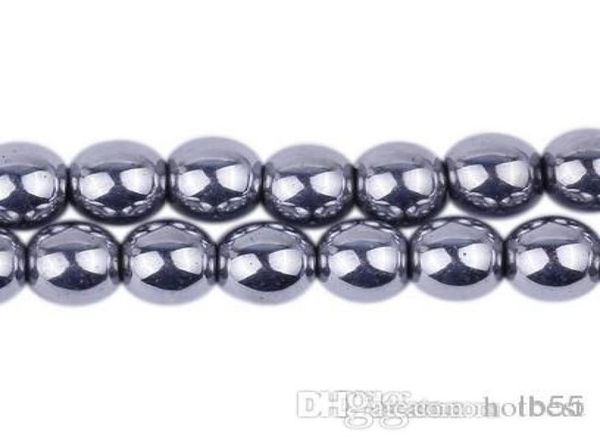 

u3535 10mm good silver hematite loose ball beads crystal findings fit diy bracelet bead for bracelet diy findings y345358118726, Black