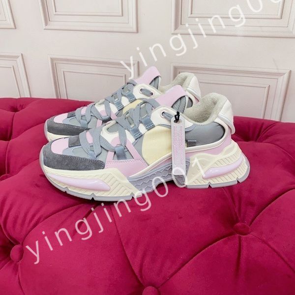 

2023 new casual shoes trainers women flats platform sneakers designer logo white black leather womens lace up mens size 35-45