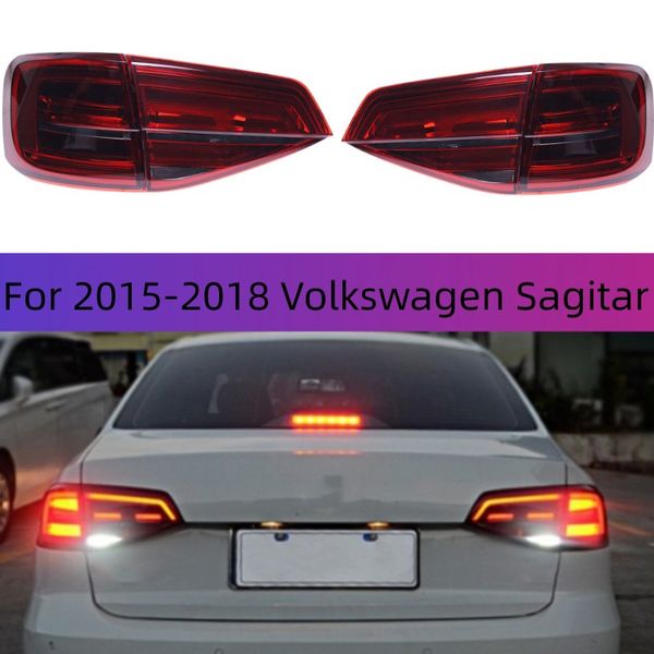

car accessories for 20 15-20 18 volkswagen sagitar taillight assembly led high configuration running light turn signal