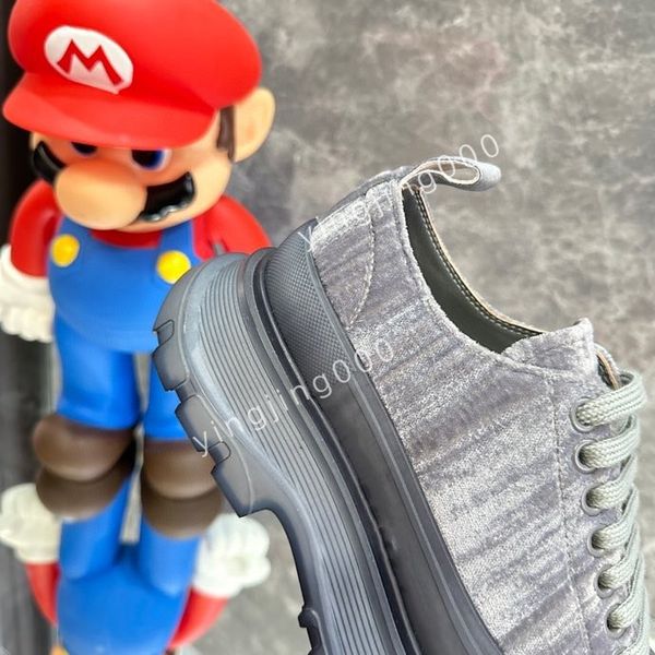 

new fashion platform mens quality sneakers camouflage casual shoes checkered studded flats mesh trainers2023, Black