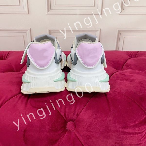 

new luxury casual shoes trainers women flats platform sneakers designer logo white black leather womens lace up mens size 35-45