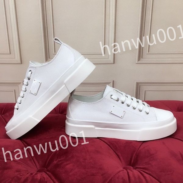 

new quality casual shoes women's white outdoor running shoes printed calf leather men casual shoes sneakers, Black