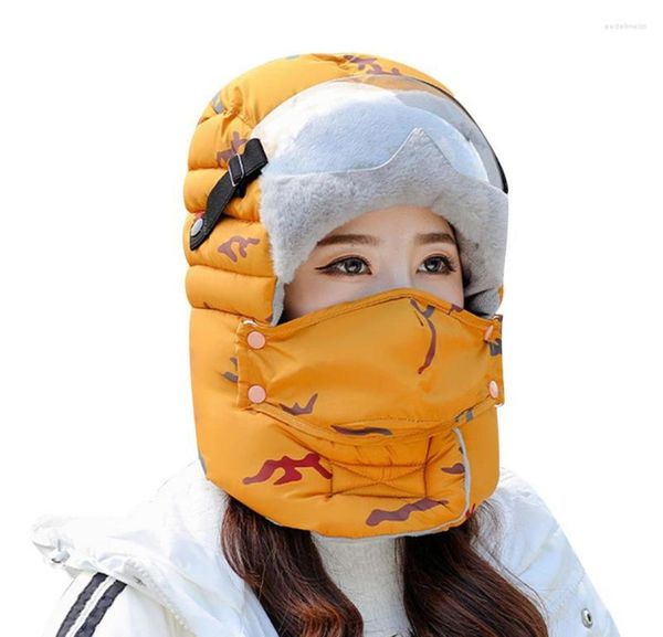 

bandanas winter hats for men windproof warm with ear and face covering cold weather hat thick plush lining3615348, Blue;gray