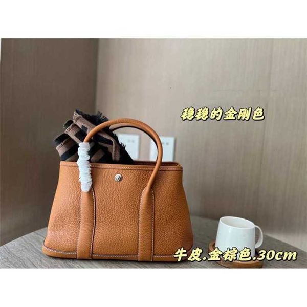 

authentic handbag classic garden party tote bag 2023 new women's leather