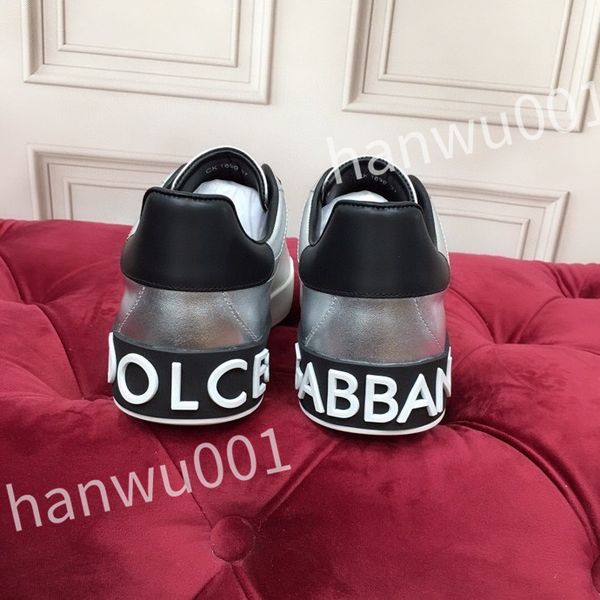 

luxury quality casual shoes women's white outdoor running shoes printed calf leather men casual shoes sneakers, Black