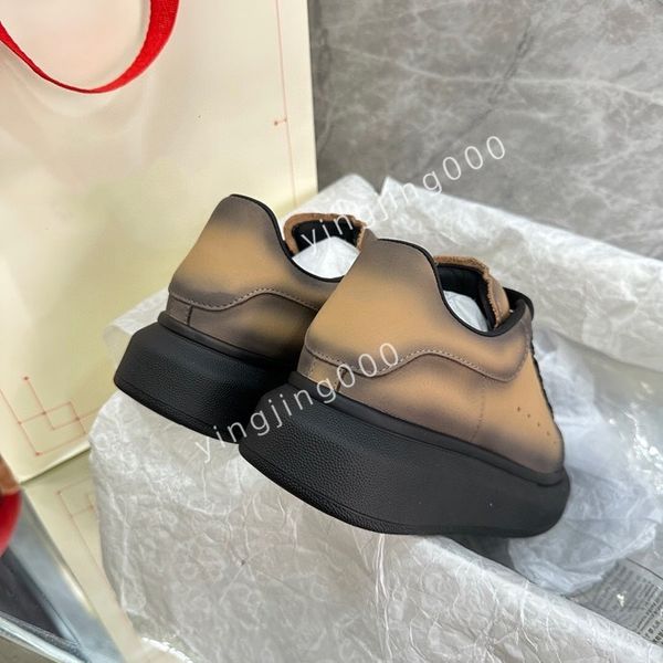 

new fashion platform women men quality sneakers camouflage casual shoes checkered studded flats mesh trainers, Black