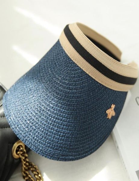 

fashiondesign the south korean version of the summer beach band comes in five colors with a choice of hollow bee hats crossbor9876903, Blue;gray