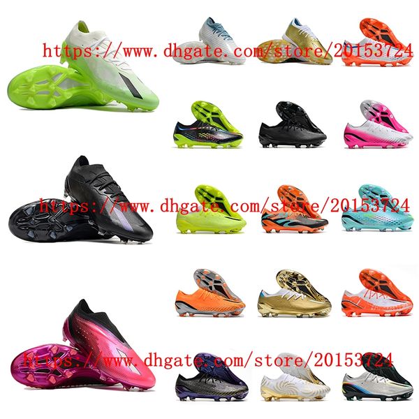 

x 23 .1 fg men's soccer shoes cleats football boots sneaker size 39-45, White;red