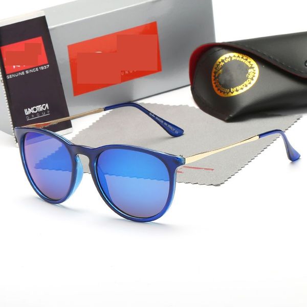

1 piece fashion sunglasses raobaa glasses sunglasses designer men ladies brown case black metal frame dark lens with box and case d4171, White;black