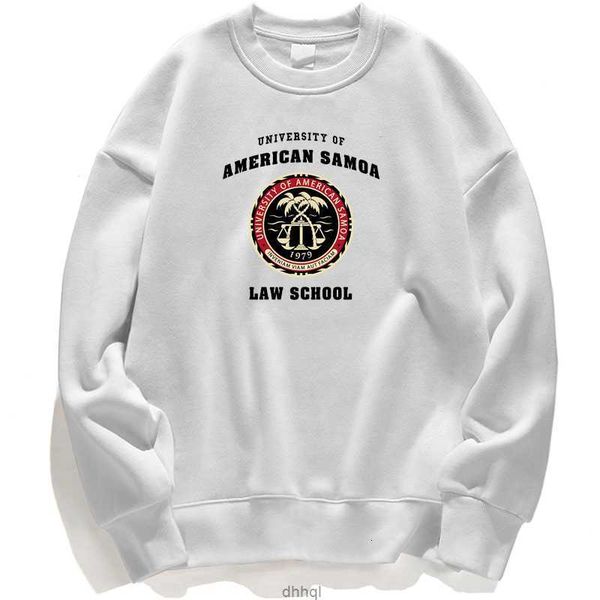 

mens hoodies sweatshirts bcs university of american samoa law school men hoodie pullovers jumper sweatshirt trapstar crewneck spring 230209j, Black