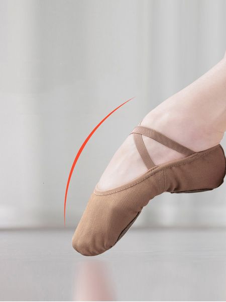 

dance shoes kids ballet shoes stretch fabric split sole women ballet slippers pink black girl's dance shoes comfortable gym yoga shoes