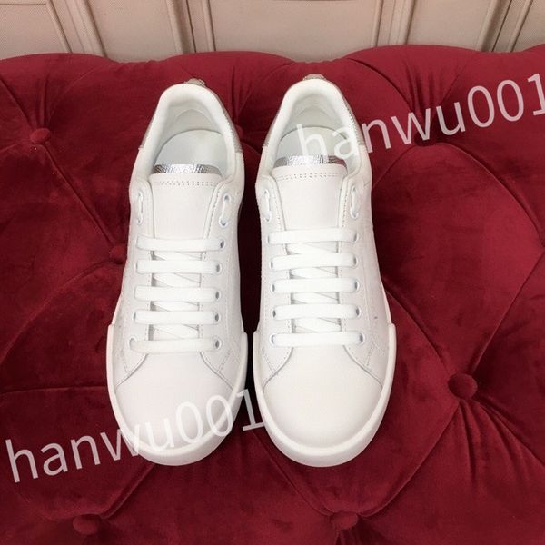 

2023 designer woman shoe leather lace up men fashion platform sneakers white black mens womens casual shoes