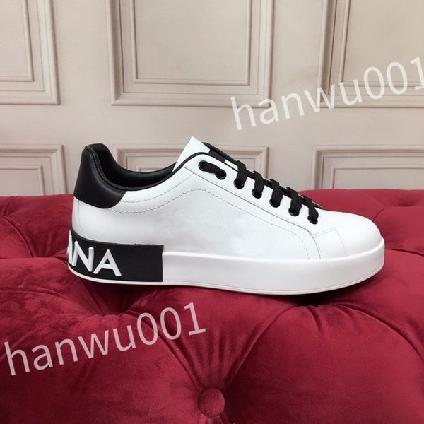 

luxurys quality casual shoes women's white outdoor running shoes printed calf leather men casual shoes sneakers, Black