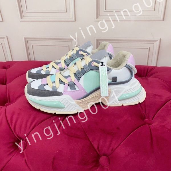 

2023 luxury casual shoes trainers women flats platform sneakers designer logo white black leather womens lace up mens size 35-45