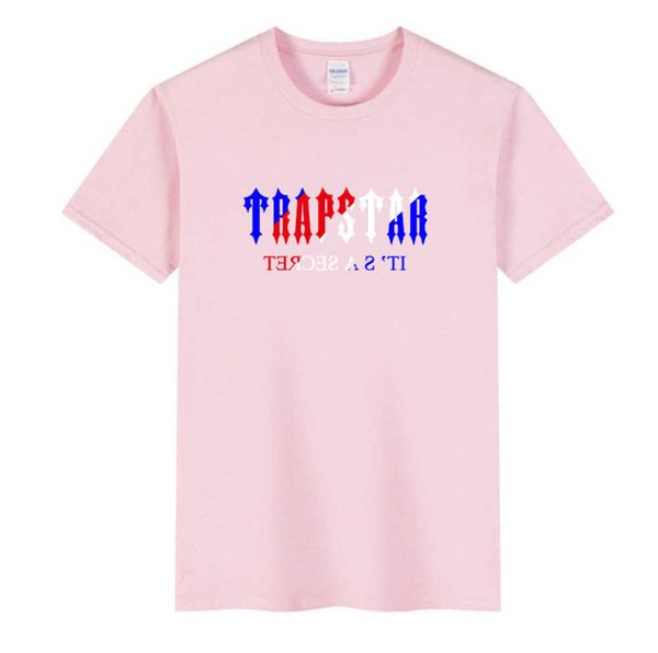 

mens womens designers t shirts fashion man shirt trapstar women tees short sleeve luxe tshirts breathable design 67ess, White;black