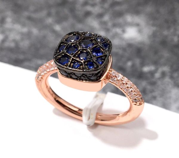 

personality eternal love iced out couple rings woman bee zircon copper plating 18k rose gold ring for women fashion bridesmaid sis9918655, Silver