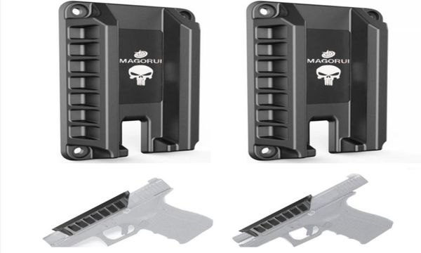 

gun holster holder magnet mount concealed quick draw loaded fits flat hand cx9326689