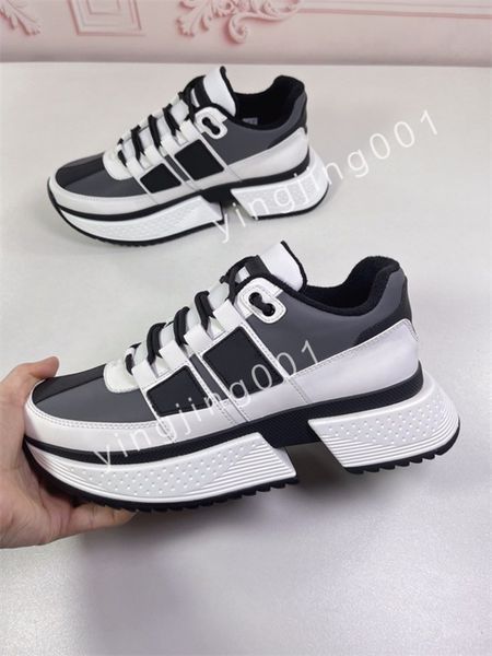 

luxury ceiling retro plate-forme designer shoes for men women leather black white flat platform sneaker fashion ladies youth