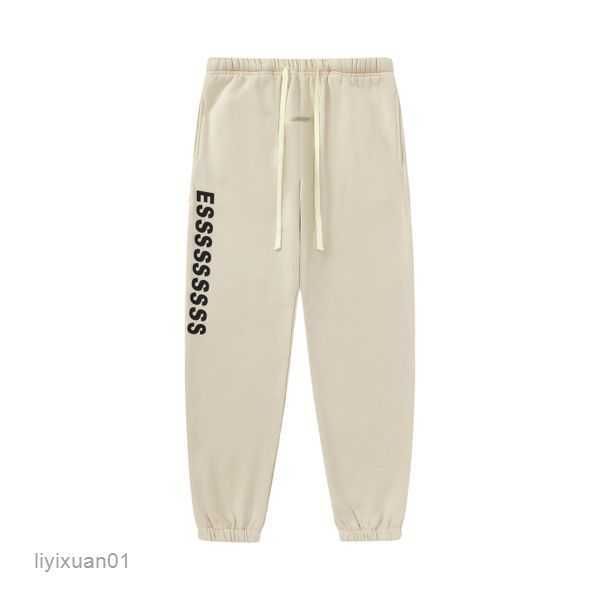 

men's pants 2023 fashion designer ess solid color hip-hop sweat casual jogging size asian m-2xl 1 mf9u, Black