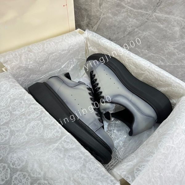 

2023fashion platform womens men quality sneakers camouflage casual shoes checkered studded flats mesh trainers, Black