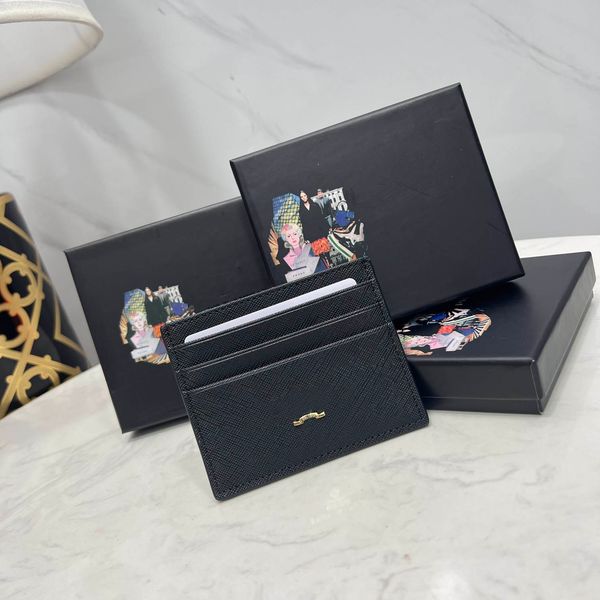 

designer card holders multi card slot purse luxury womens men purses with box triangle double sided credit cards coin mini wallets ml206, Red;black