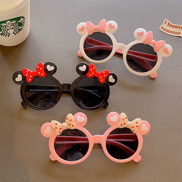 

new children's cute cartoon uv400 sunglasses for boys and girls color outdoor children's sunscreen sunglasses for infants sports s, Blue