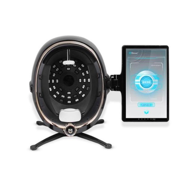 

selling 3d dermatoscope 8 spectrum skin analyzation smart mirror wood lamp face scanner uv skin analyzer machine8541114
