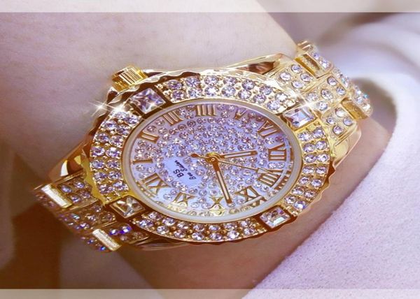 

women039s watches women diamond gold watch ladies wrist luxury brand bracelet female relogio feminino 2211197320091, Slivery;golden