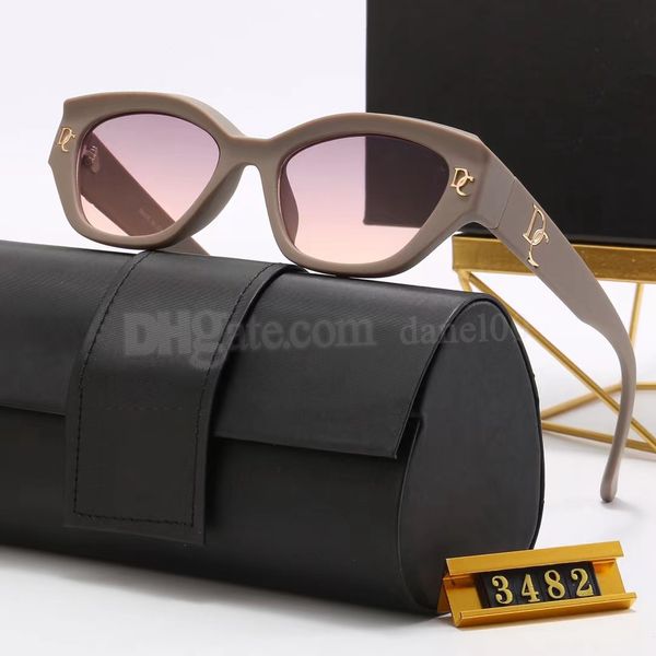 

621s ptic new luxury designer sunglasses men glasses frame mirror print design show type cool summer oval sun glasses for women mens fashion, White;black
