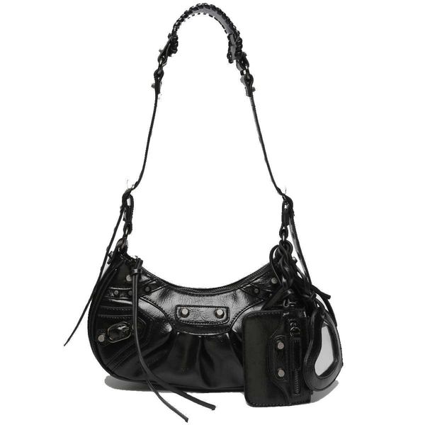 

ladies purse satchel shoulder bags tote fashion pu leather rock rivets bag hobo handbags for women