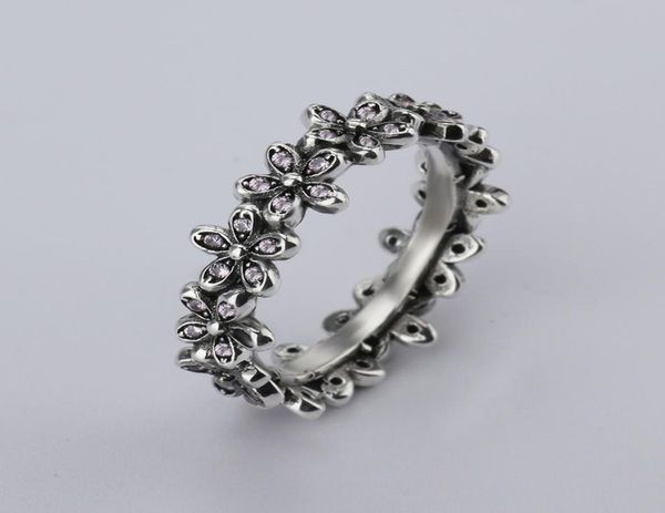 

whole new sweet flower shape 925 thai silver creative with women party clear fashion jewelry rings cz bow ring fit pandora wom4219334