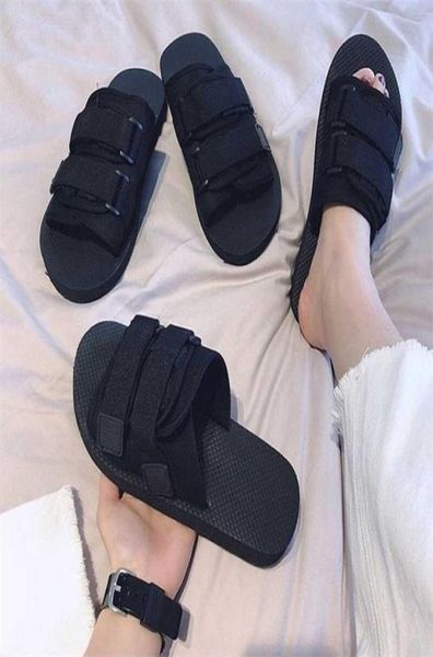 

slides slippers ladies home shoes fashion summer comfortable men slippers platform women casual female beach sandals 2110237212988, Black