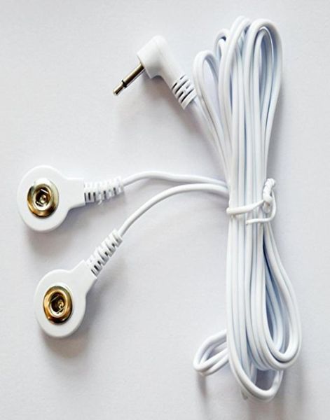 

30pcs dc 25 jack tens machine connecting wire electrode wire cable with 2 heads for digital therapy machine with 12m shippin9827496