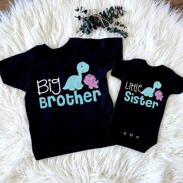 

family outfits brother sisters dinosaur sisters shirt my brother sisters family toddler t-shirt baby bodysuit baby bodysuit baby bodysuit g2, Blue