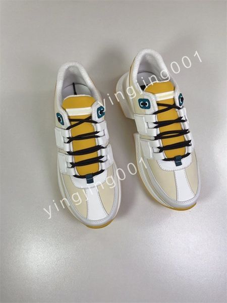 

2023 new ceiling retro plate-forme designer shoes for men women leather black white flat platform sneaker fashion ladies youth