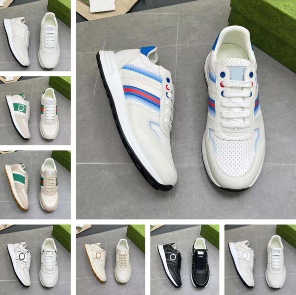 

perfect nice men interlocking trainers shoes suede leather low sneakers mesh breath skateboard walking wholesale runner party dress rhython