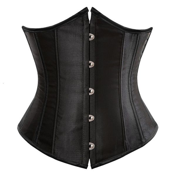 

women's shapers europe women underbust corset bustiers workout slimming belt body shaper waist girdles black lace up plus size s-6xl 23, Black;white