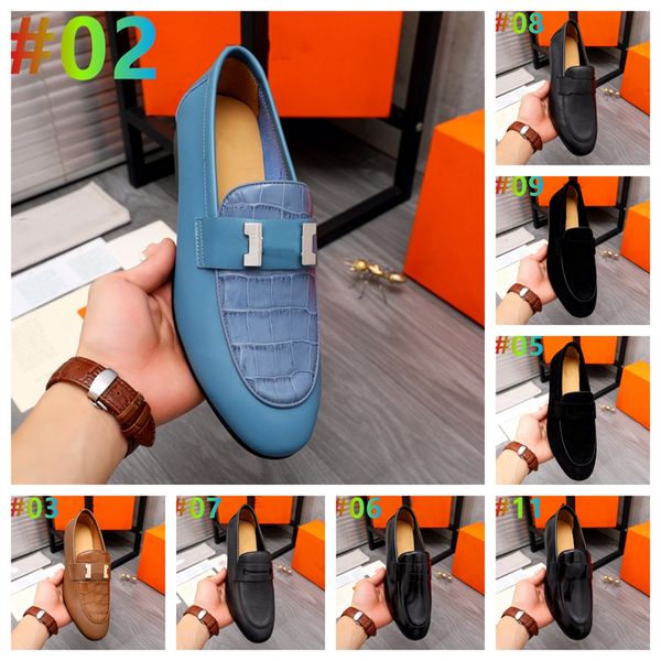 

luxury brand h fashion mens designer shoes male driving shoes luxury spring/autumn loafers men casual shoe for menslip-on solid breathable s, Black