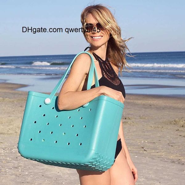 

totes beach tote silicone basket with sand waterproof travel bag sandproof handbag multi-purpose storage bag for boat pool sports gym