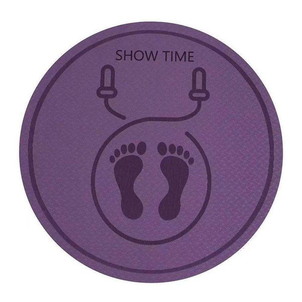 

home carpet circular cordless jumping rope shock absorbing pad yoga mat thickened sound insulation household indoor silent and anti slip jum