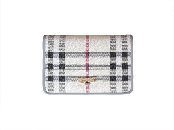 

new plaid short wallet card hoder women039s thin genuine leather wallet mini square bag japan and south korea cute cowhide fash1872426, Red;black