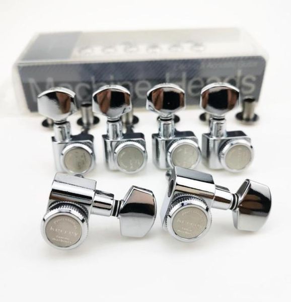 

6r machine heads no screws locking tuning key pegs tuners chrome gear 1161323078