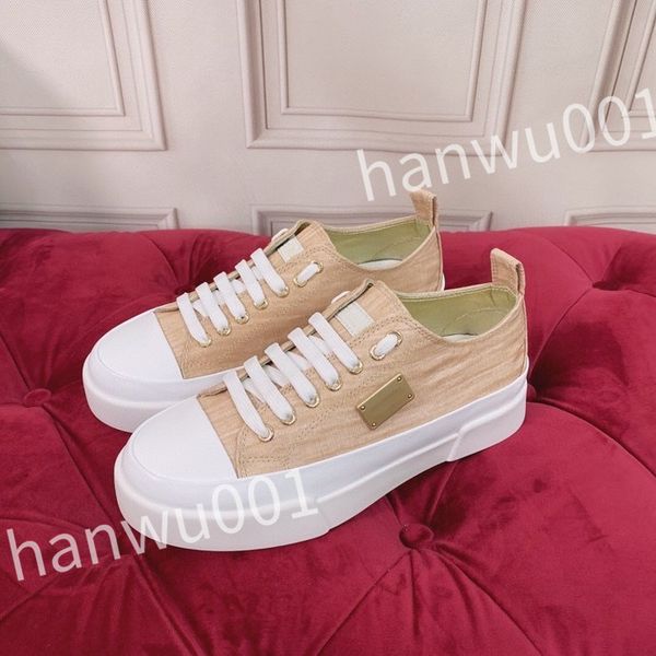 

new designer womans shoes leather lace up men fashion platform sneakers white black mens womens casual shoes